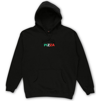 Pizza Mikiny Sweat tri logo hood - Černá