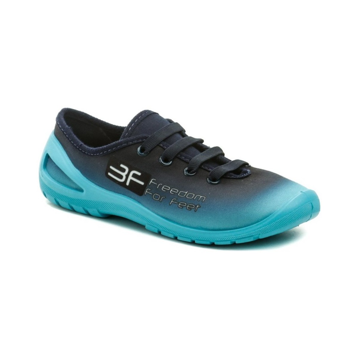Levně 3F Multifunkční sportovní obuv Dětské dětské modré tenisky 4RX14-6 Modrá