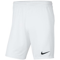 Textil Muži Tříčtvrteční kalhoty Nike Dry Park Iii Bílá