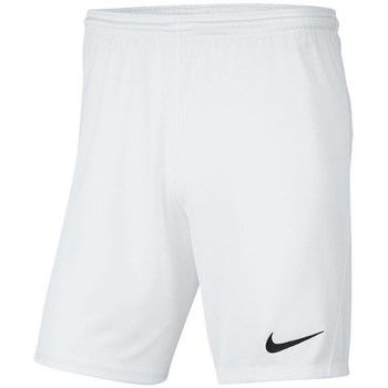 Textil Muži Tříčtvrteční kalhoty Nike Dry Park Iii Bílá