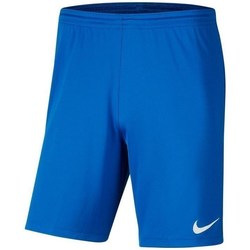 Textil Chlapecké Tříčtvrteční kalhoty Nike JR Park Iii Knit Modrá