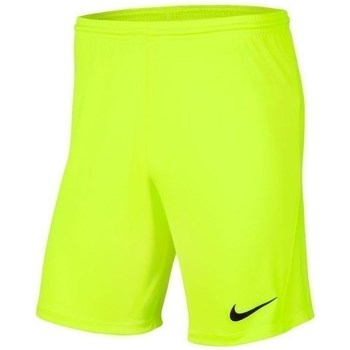 Textil Chlapecké Tříčtvrteční kalhoty Nike JR Park Iii Knit Bledě zelené