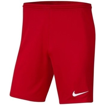 Textil Chlapecké Tříčtvrteční kalhoty Nike JR Park Iii Knit Červená