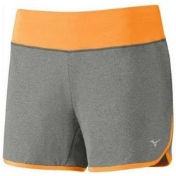 Textil Ženy Tříčtvrteční kalhoty Mizuno Active Short Oranžové, Šedé