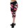 Textil Ženy Kalhoty Asics 34 Fuzex Knee Tight Černé, Růžové