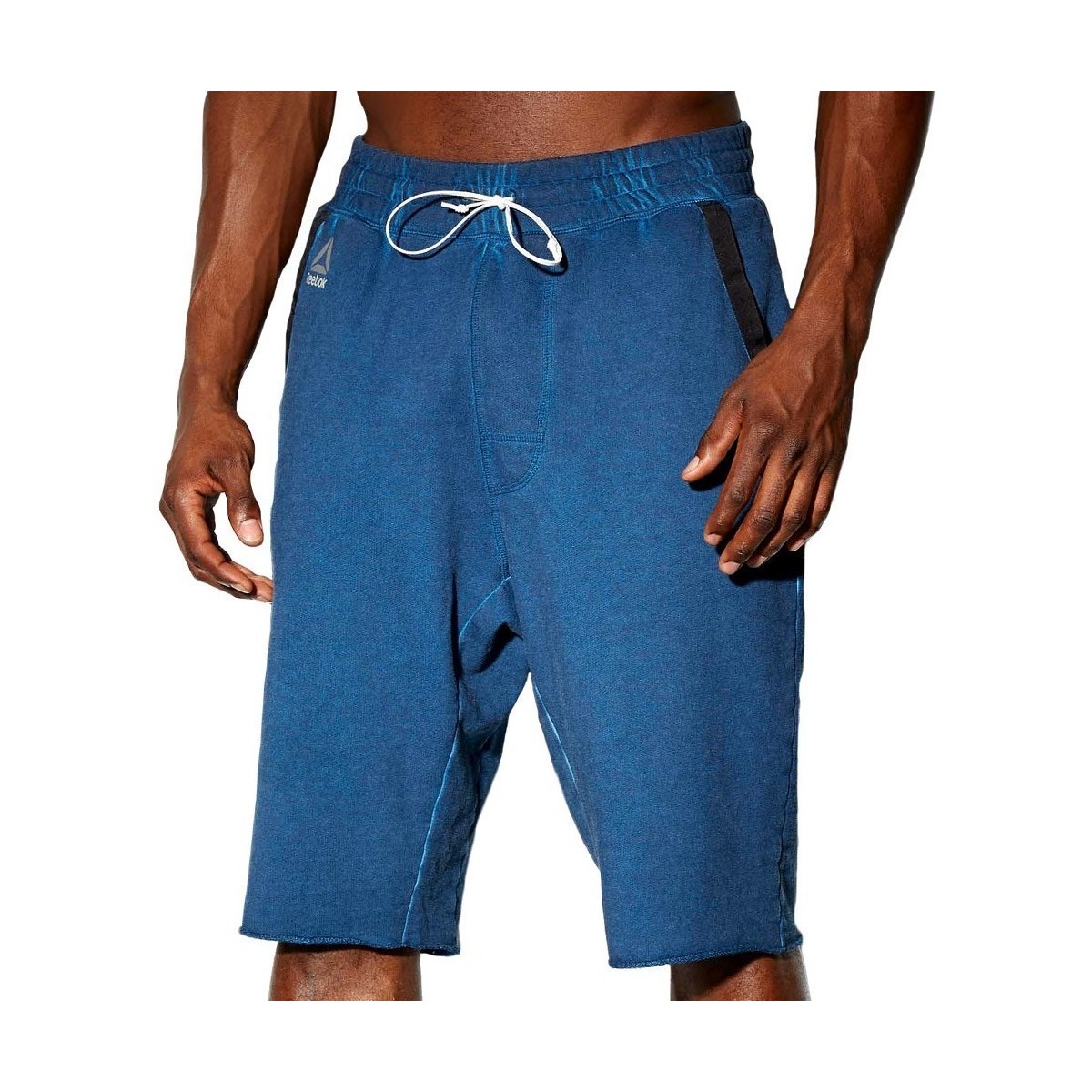 Textil Muži Tříčtvrteční kalhoty Reebok Sport Combat Noble Fight Washed Modrá