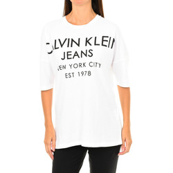 Textil Ženy Trička & Pola Calvin Klein Jeans J20J204632-112 Bílá
