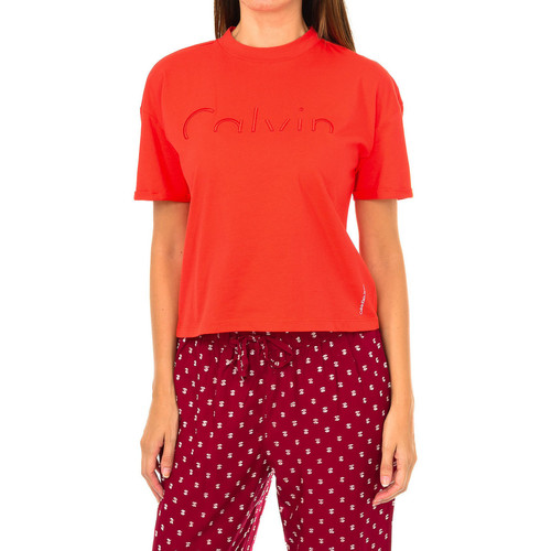 Textil Ženy Trička s dlouhými rukávy Calvin Klein Jeans J20J206171-690 Červená