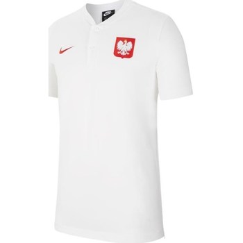 Textil Muži Trička s krátkým rukávem Nike Polska Modern Polo Bílá