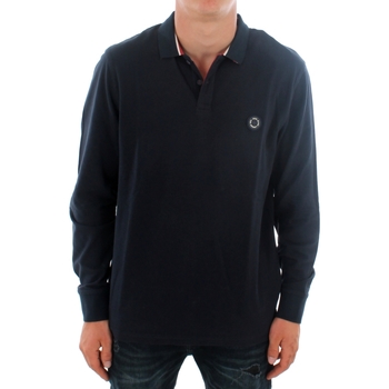 Textil Muži Polo s dlouhými rukávy Pepe jeans TERENCE LS PM541303 594 DULWICH Modrá