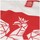 Textil Muži Trička s krátkým rukávem Monotox Eagle Stamp Červené, Bílé, Černé