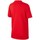 Textil Chlapecké Trička s krátkým rukávem Nike JR Polska Breathe Football Červená