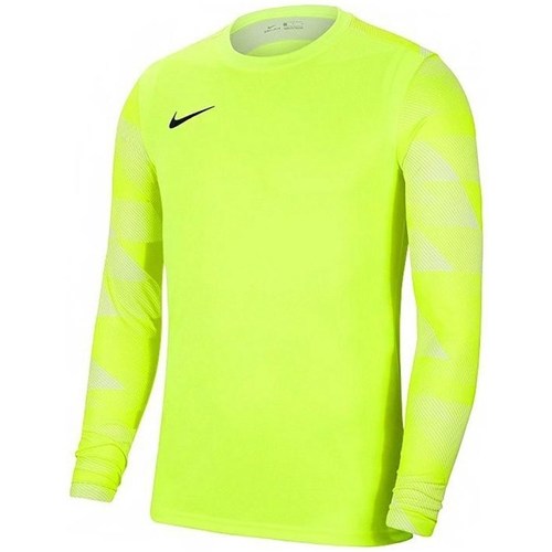 Textil Chlapecké Trička s krátkým rukávem Nike JR Dry Park IV Zelená
