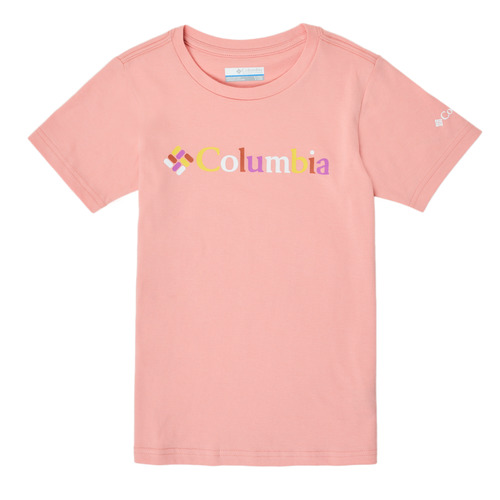 Textil Dívčí Trička s krátkým rukávem Columbia SWEET PINES GRAPHIC Růžová