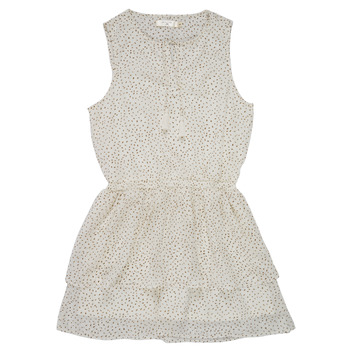 Textil Dívčí Krátké šaty Deeluxe JESTA Bílá