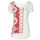 Textil Ženy Trička s krátkým rukávem Desigual ESTAMBUL Bílá