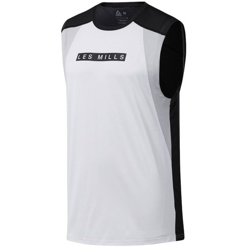 Textil Muži Trička s krátkým rukávem Reebok Sport Les Mills Smartvent Černé, Bílé