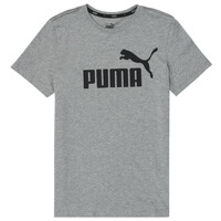 Textil Chlapecké Trička s krátkým rukávem Puma ESSENTIAL LOGO TEE Šedá