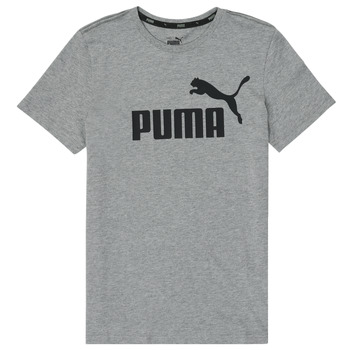 Textil Chlapecké Trička s krátkým rukávem Puma ESSENTIAL LOGO TEE Šedá