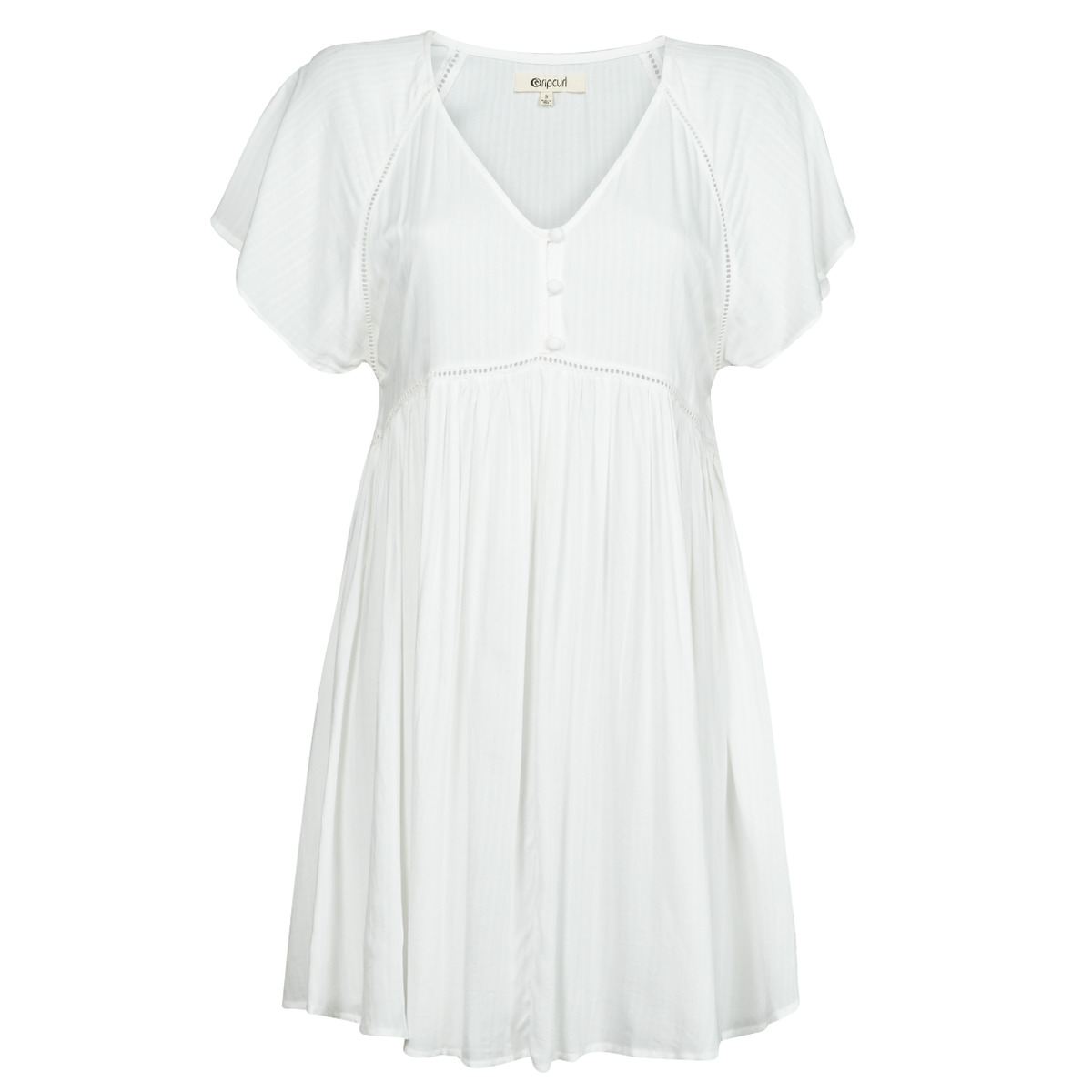 Textil Ženy Krátké šaty Rip Curl IN YOUR DREAMS DRESS Bílá