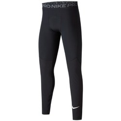 Textil Chlapecké Kalhoty Nike JR Pro Tight Černé