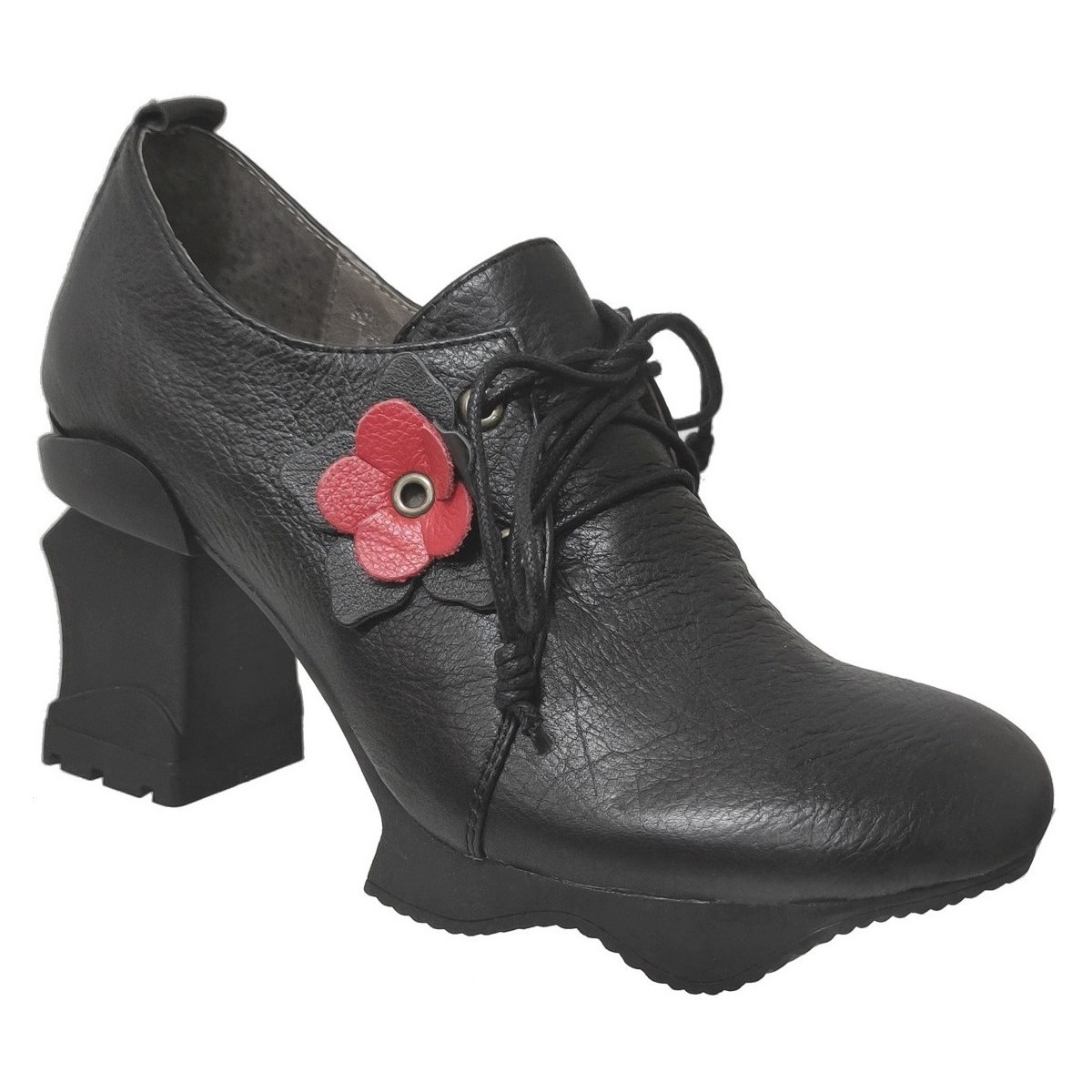 Boty Ženy Šněrovací společenská obuv Laura Vita Arcmanceo 34 Černá