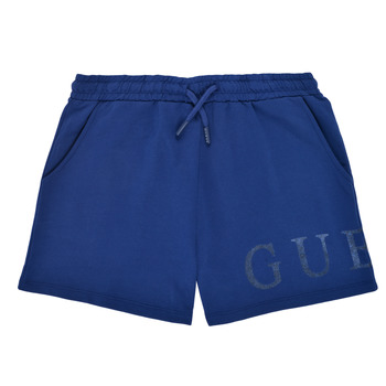 Textil Dívčí Kraťasy / Bermudy Guess J1GD00-KAN00-PSBL Tmavě modrá