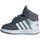 Boty Děti Kotníkové tenisky adidas Originals Hoops Mid 20 I Bílé, Grafitové