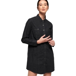 Textil Ženy Krátké šaty Superdry G80013OR Černá