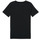 Textil Chlapecké Trička s krátkým rukávem Calvin Klein Jeans HYBRID LOGO FITTED T-SHIRT Černá