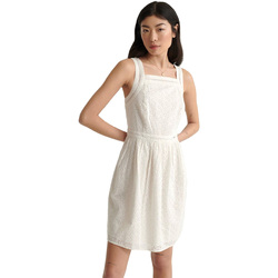 Textil Ženy Krátké šaty Superdry W8010090A Bílý
