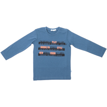 Textil Děti Trička s dlouhými rukávy Melby 70C5524 Modrý