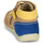 Boty Chlapecké Kotníkové boty Kickers BONZIP-2 Béžová / Žlutá / Tmavě modrá
