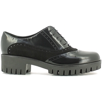Boty Ženy Šněrovací společenská obuv Grace Shoes FU35- Černá