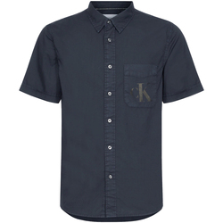 Textil Muži Košile s krátkými rukávy Calvin Klein Jeans J30J315223 Černá