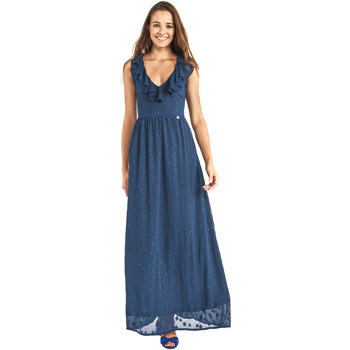 Textil Ženy Společenské šaty Gaudi 911BD15007 Modrá