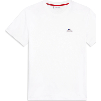 Textil Muži Trička s krátkým rukávem Calvin Klein Jeans K10K103959 Bílý