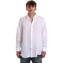 Textil Muži Košile s dlouhymi rukávy Navigare NV91108 Bílý