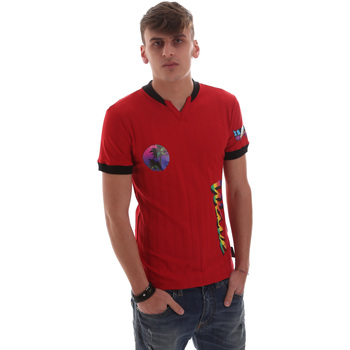 Textil Muži Trička s krátkým rukávem Versace B3GVB71410618537 Červené