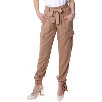 Textil Ženy Cargo trousers  Fracomina FR20SP127 Béžová