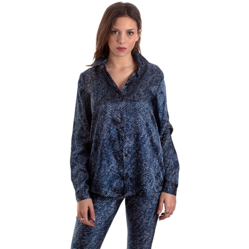 Textil Ženy Košile / Halenky Versace B0HVB601S0683904 Modrá
