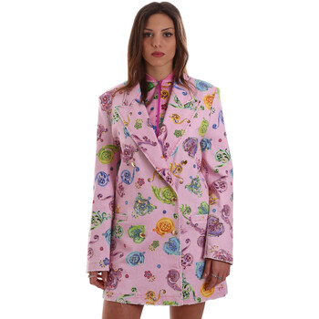 Textil Ženy Saka / Blejzry Versace C2HVB507SN75SK69 Růžová