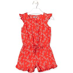 Textil Dívčí Overaly / Kalhoty s laclem Losan 016-7029AL Červené