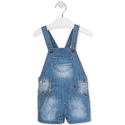 Textil Děti Overaly / Kalhoty s laclem Losan 017-9006AL Modrý