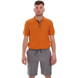 Textil Muži Polo s krátkými rukávy Sseinse ME1528SS Oranžový