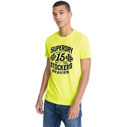 Textil Muži Trička s krátkým rukávem Superdry M1010259A Žlutá