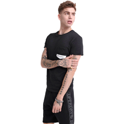 Textil Muži Trička s krátkým rukávem Superdry M1010020A Černá