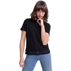 Textil Ženy Trička s krátkým rukávem Superdry G60408RU Černá