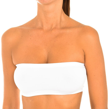 Spodní prádlo Ženy Sportovní podprsenky Intimidea 110536-BIANCO Bílá