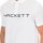 Textil Muži Polo s krátkými rukávy Hackett HMX1007B-WHITE Bílá